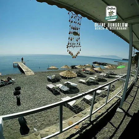 Defne Bungalov Restaurant Отель типа 