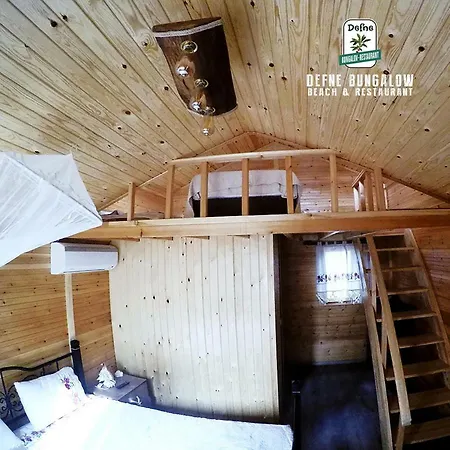 Defne Bungalov Restaurant Отель типа 